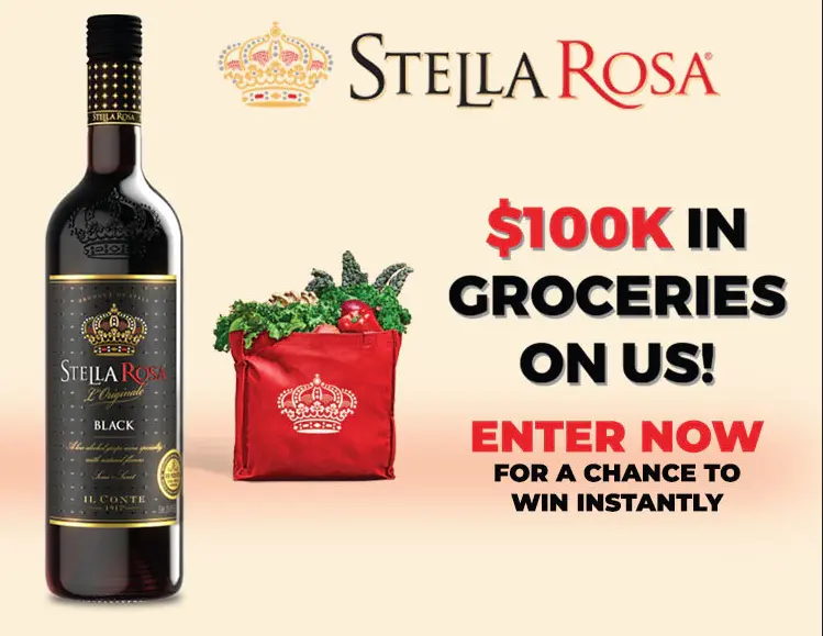 Stella Rosa 100K in Groceries Giveaway