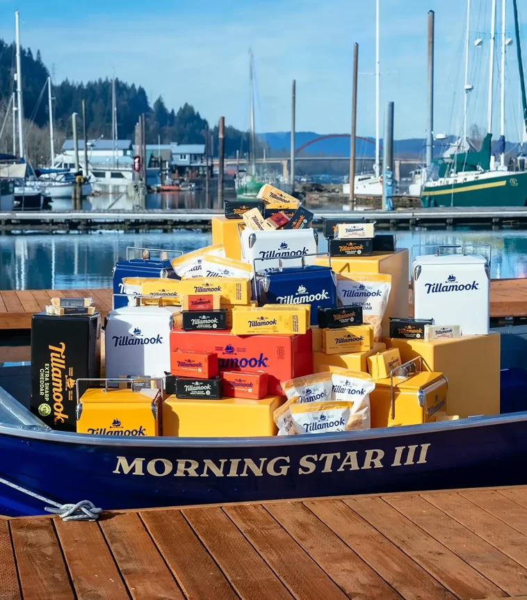 A Boatload of Tillamook Cheese