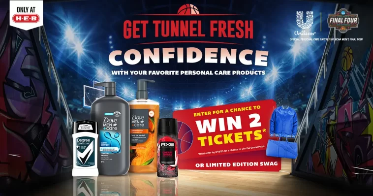 Unilever Tunnel Fresh Confidence Sweepstakes