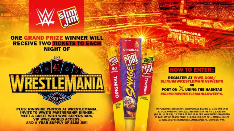 WWE Slim Jim Contest