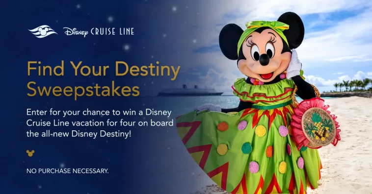 Disney Cruise Line Find Your Destiny Sweepstakes