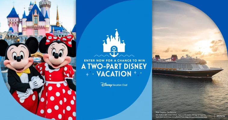 Disney Vacation Club Castle To Cruise Sweepstakes