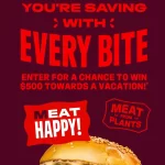 Impossible Foods Meat Happy Sweepstakes