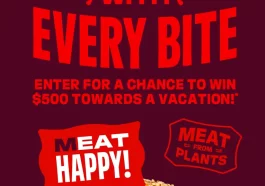 Impossible Foods Meat Happy Sweepstakes