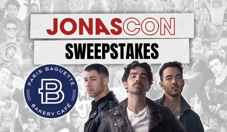 JonasCon Paris Baguette VIP Concert Experience Sweepstakes