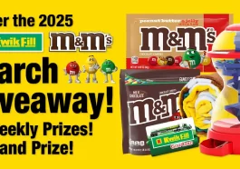 Kwik Fill M&M's Giveaway