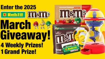 Kwik Fill M&M's Giveaway