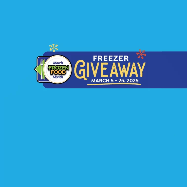 March Frozen Food Giveaway