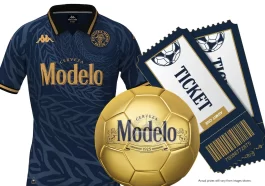 Limited-edition Modelo & Kappa soccer merch and tickets to see live games