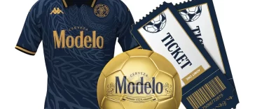 Limited-edition Modelo & Kappa soccer merch and tickets to see live games