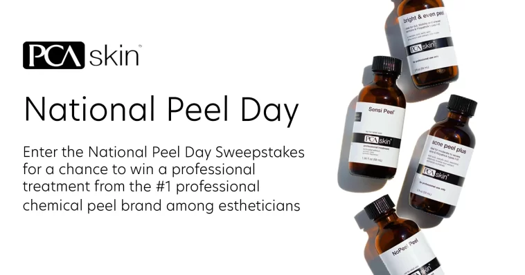 PCA Skin National Peel Day Sweepstakes