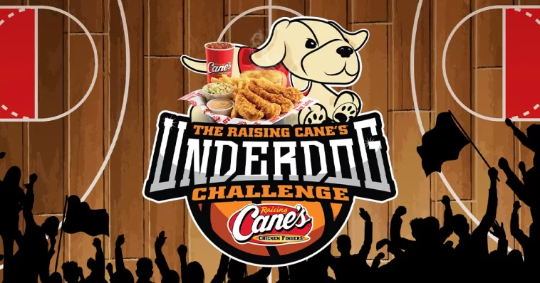 Raising Cane's Underdog Challenge Sweepstakes