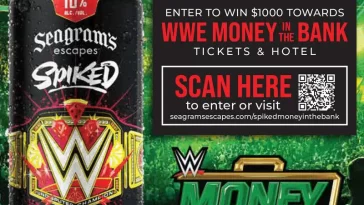 Seagram's Escapes Spiked WWE Money In The Bank Sweepstakes