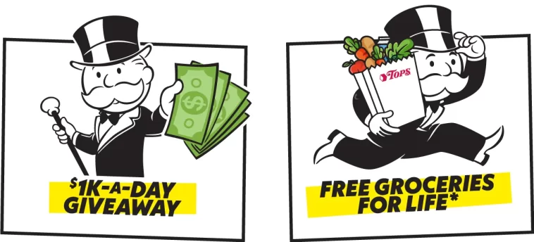 Tops Markets Monopoly Game