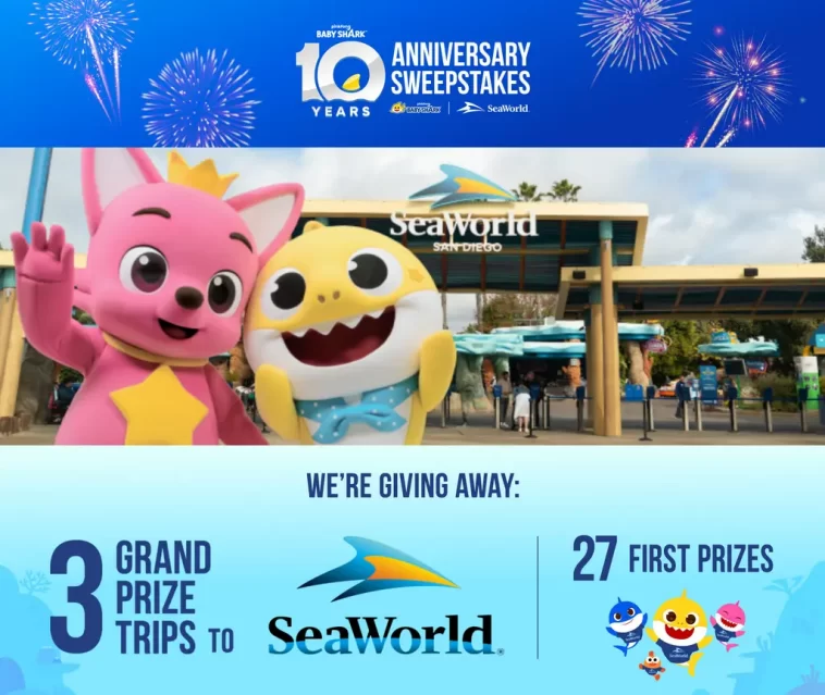 Baby Shark 10th Anniversary Sweepstakes