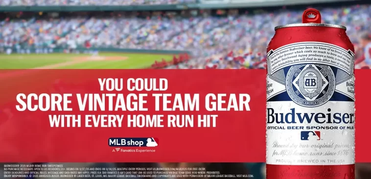 Budweiser MLB Home Run Sweepstakes