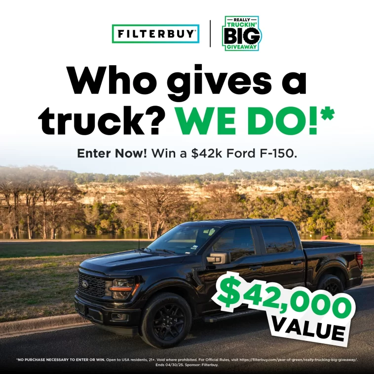 Filterbuy Really Trucking Big Giveaway