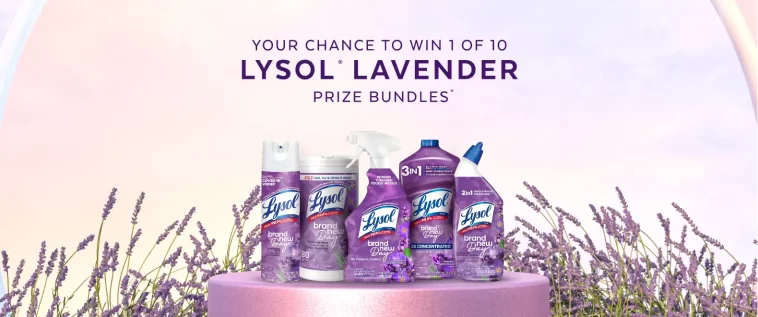 Lysol Lavender Sweepstakes