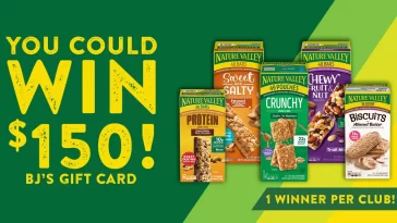 Nature Valley & BJ's Sweepstakes