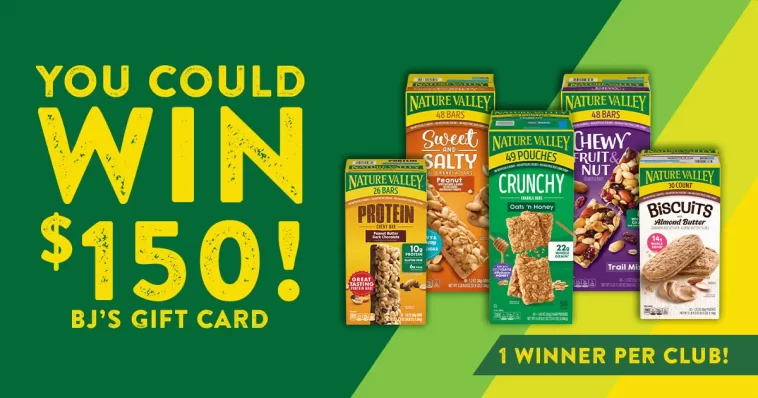Nature Valley & BJ's Sweepstakes