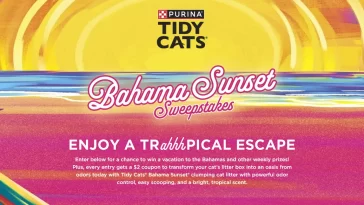 Purina Tidy Cats Bahama Sunset Sweepstakes
