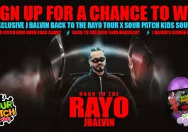 SOUR PATCH KIDS Sour Eggs x J Balvin Back To The Rayo Tour Sweepstakes