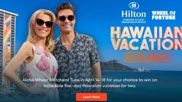 Wheel of Fortune Hawaiian Vacation Giveaway