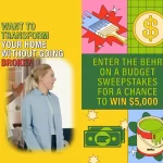 BEHR On A Budget Sweepstakes