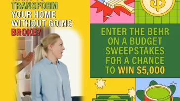 BEHR On A Budget Sweepstakes