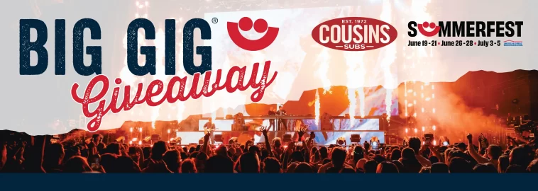 Cousins Subs Big Gig Giveaway