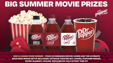 Dr Pepper Summer Movie Ticket Sweepstakes