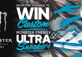 Monster Energy Ultra SD Custom Sneakers Sweepstakes