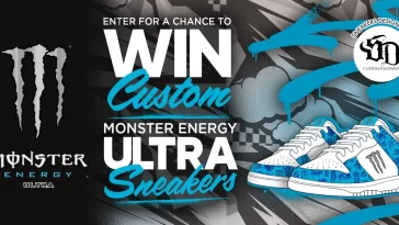 Monster Energy Ultra SD Custom Sneakers Sweepstakes