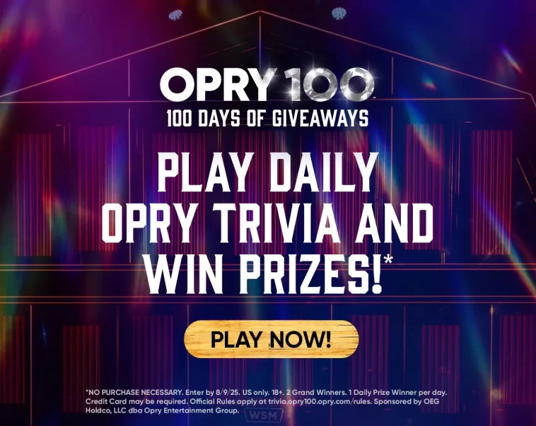 Opry 100 Days Of Giveaways