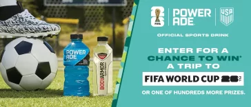 POWERADE Spin to Win Instant Win Game and Sweepstakes