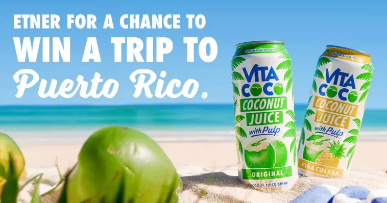 Vita Coco Puerto Rico Sweepstakes