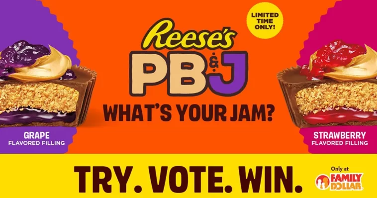 Family Dollar REESE'S PB&J What's Your Jam Sweepstakes