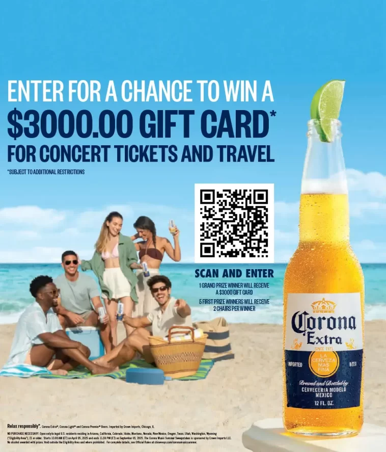 Corona Music Summer Sweepstakes