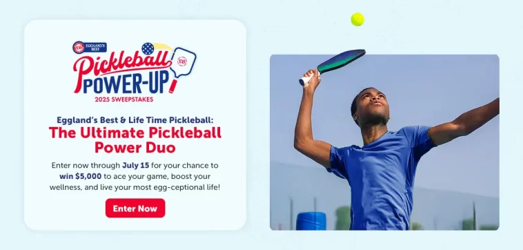 Eggland's Best Pickleball Power-Up Sweepstakes