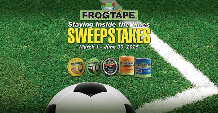 FrogTape Staying Inside The Lines Soccer Sweepstakes
