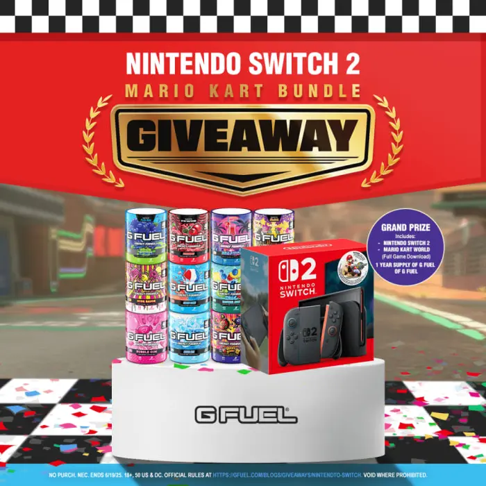 G FUEL Nintendo Switch 2 Giveaway
