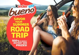 Kinder Bueno Savor Your Summer Road Trip Sweepstakes