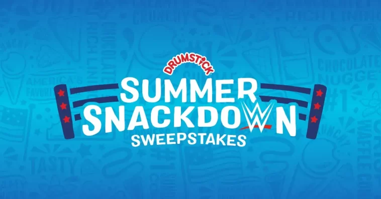 WWE Drumstick Summer Snackdown Sweepstakes