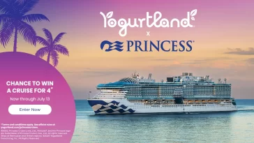 Yogurtland Princess Cruise Giveaway