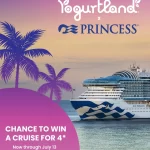 Yogurtland x Princess Cruises Sweepstakes