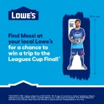 Lowe's Find Messi Sweepstakes