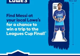 Lowe's Find Messi Sweepstakes