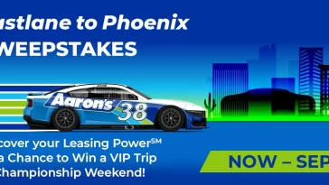 Aaron's Fastlane To Phoenix Sweepstakes