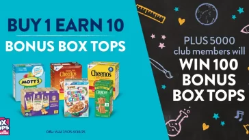 Costco Inspire Box Tops for Education Back-to-School Sweepstakes