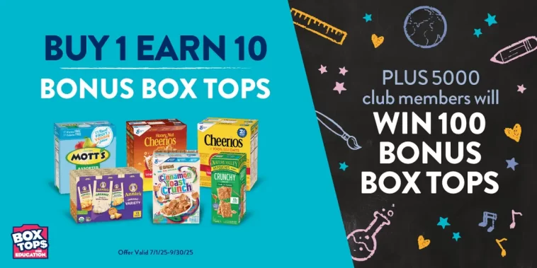 Costco Inspire Box Tops for Education Back-to-School Sweepstakes